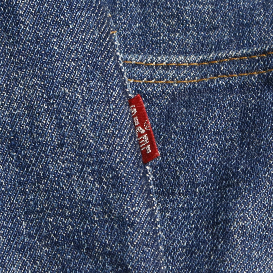 平行ステッチLevis 501 BIG E 60s-70s 足長R