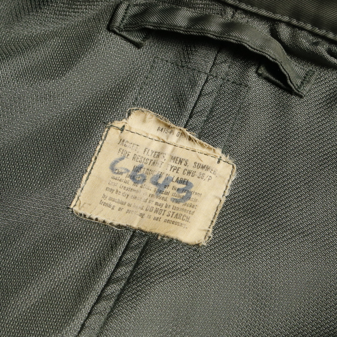 70s 80s USAF US AIR FORCE CWU-36/P サマーフライトジャケット