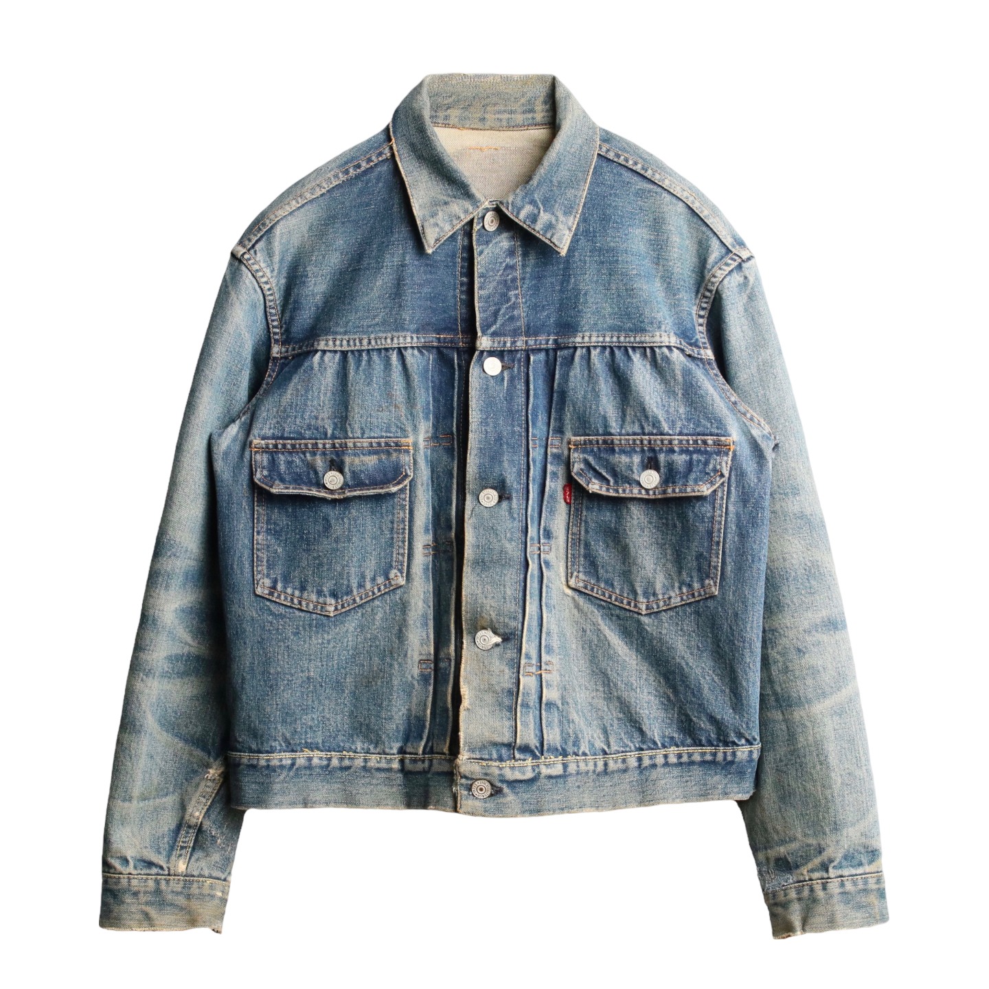 50s Levis リーバイス 507XX セカンド デニムジャケット サイド剥ぎ ハチノス ハギ 2nd 44程