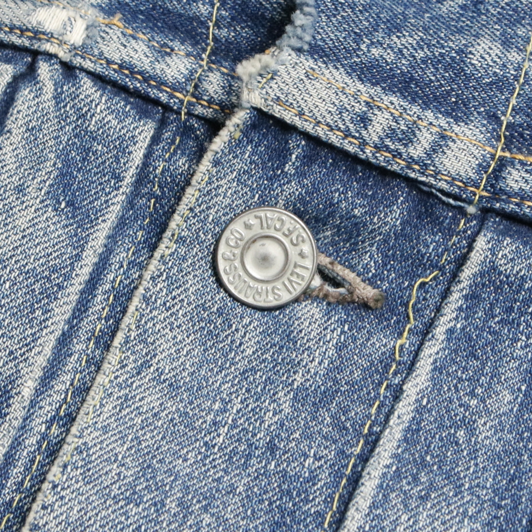 50s Levis リーバイス 507XX 2nd セカンド デニムジャケット Gジャン ボタン刻印17 36程