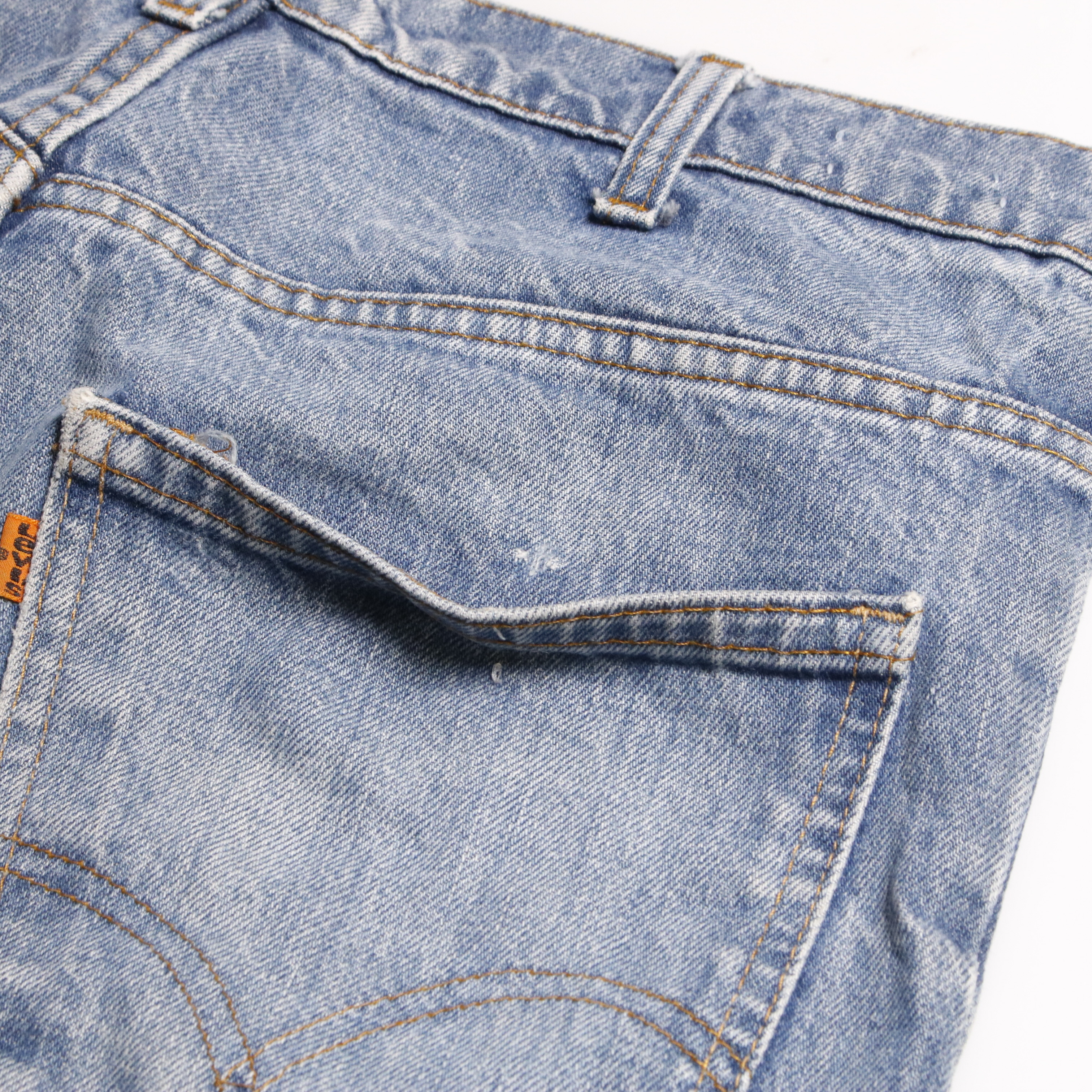 70s ヴィンテージ Levis リーバイス 646 スモールe デニム ジーンズ