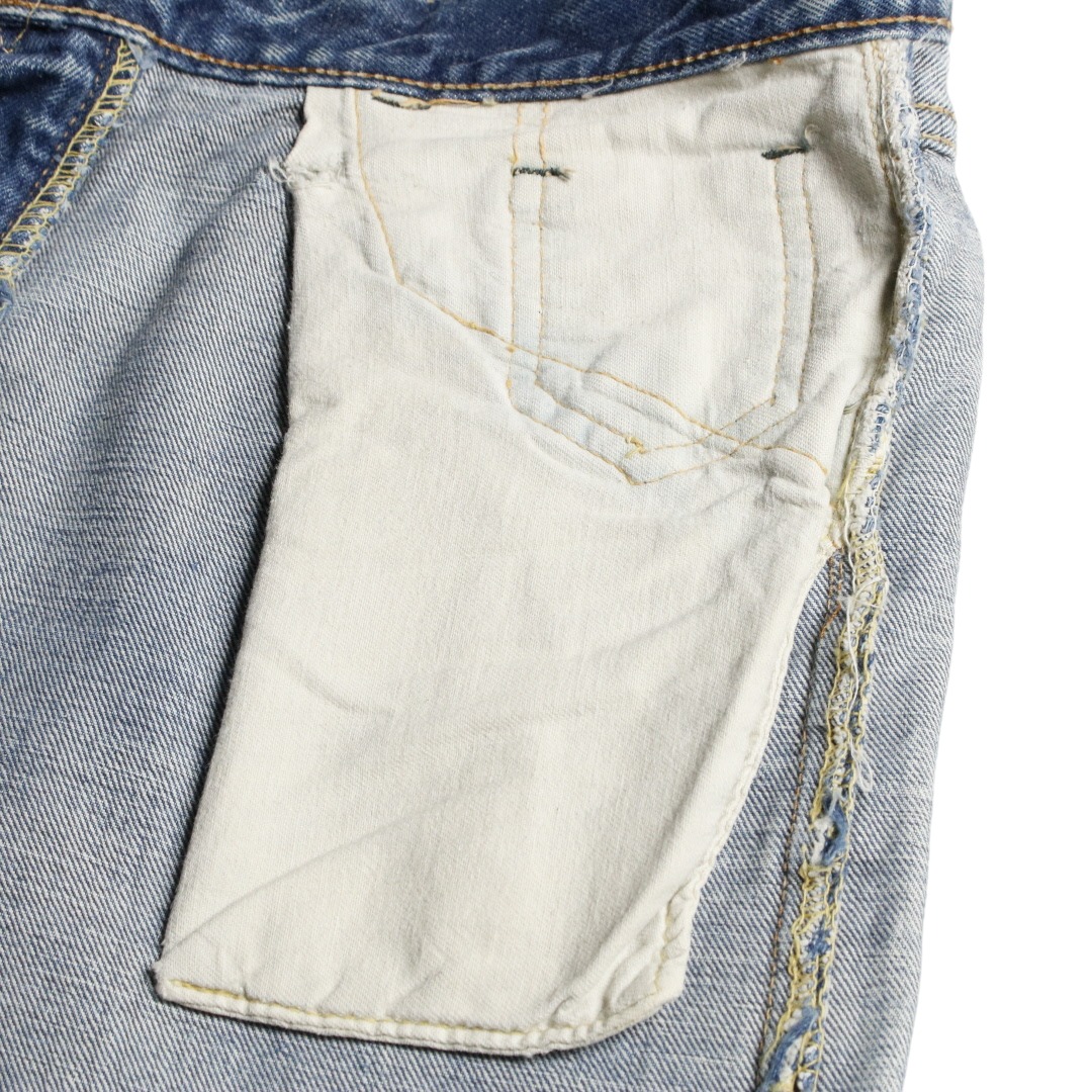 60s Levis リーバイス 605 BigE デニム ジーンズ 351N 黒タブ ボタン裏刻印6 W30L30