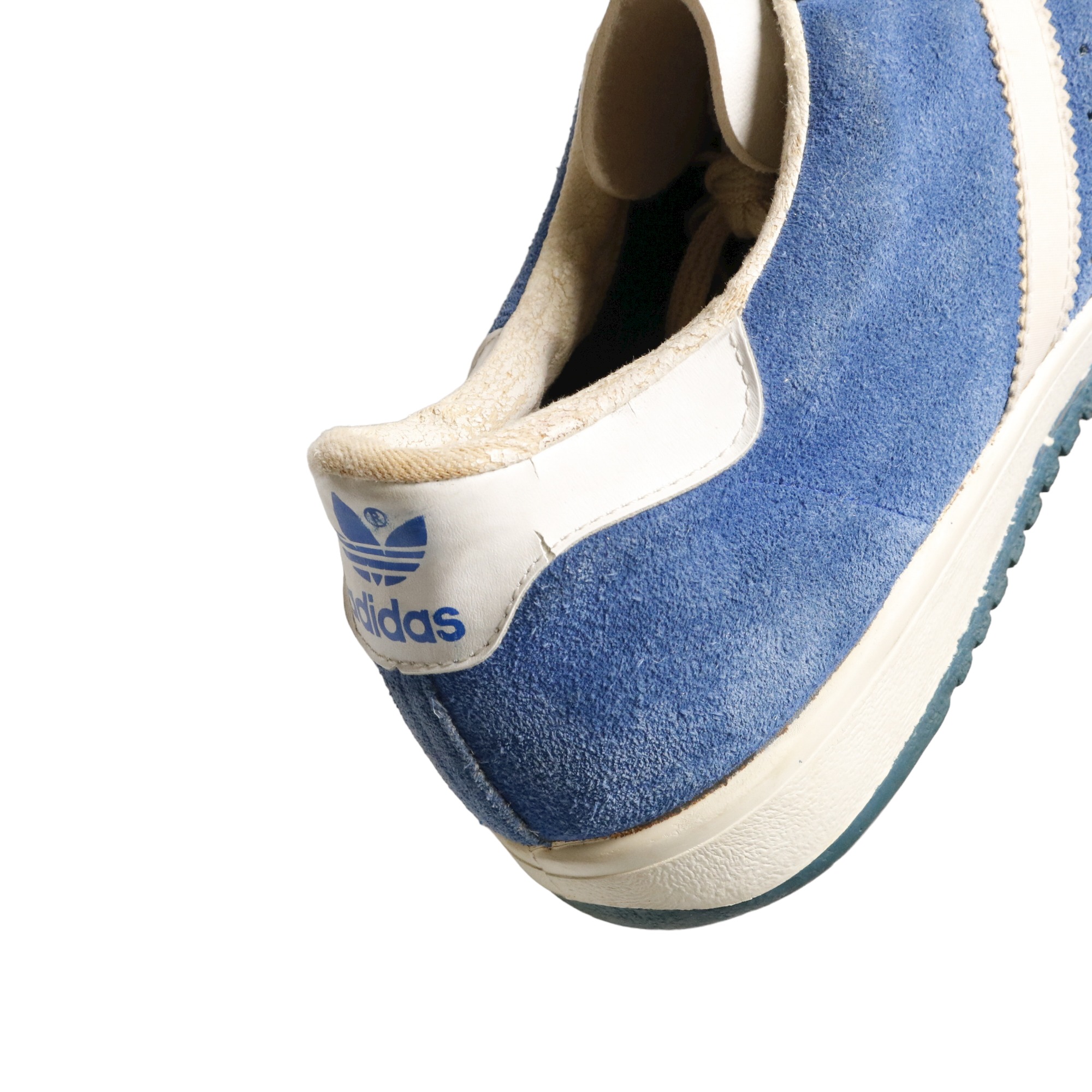 70s ヴィンテージ adidas アディダス Jabber Suede ジャバースウェード フランス製 オリジナル カリーム・アヴドゥル・ジャバー  青 ブルー 11