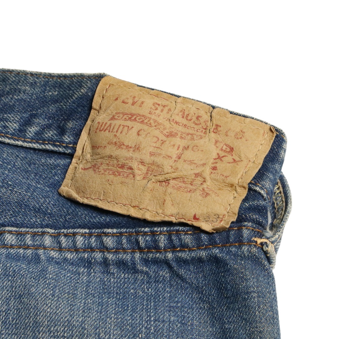 60s Levis リーバイス 501 BigE ビッグE デニムジーンズ 足長R ボタン裏刻印6 W30.5L29.5