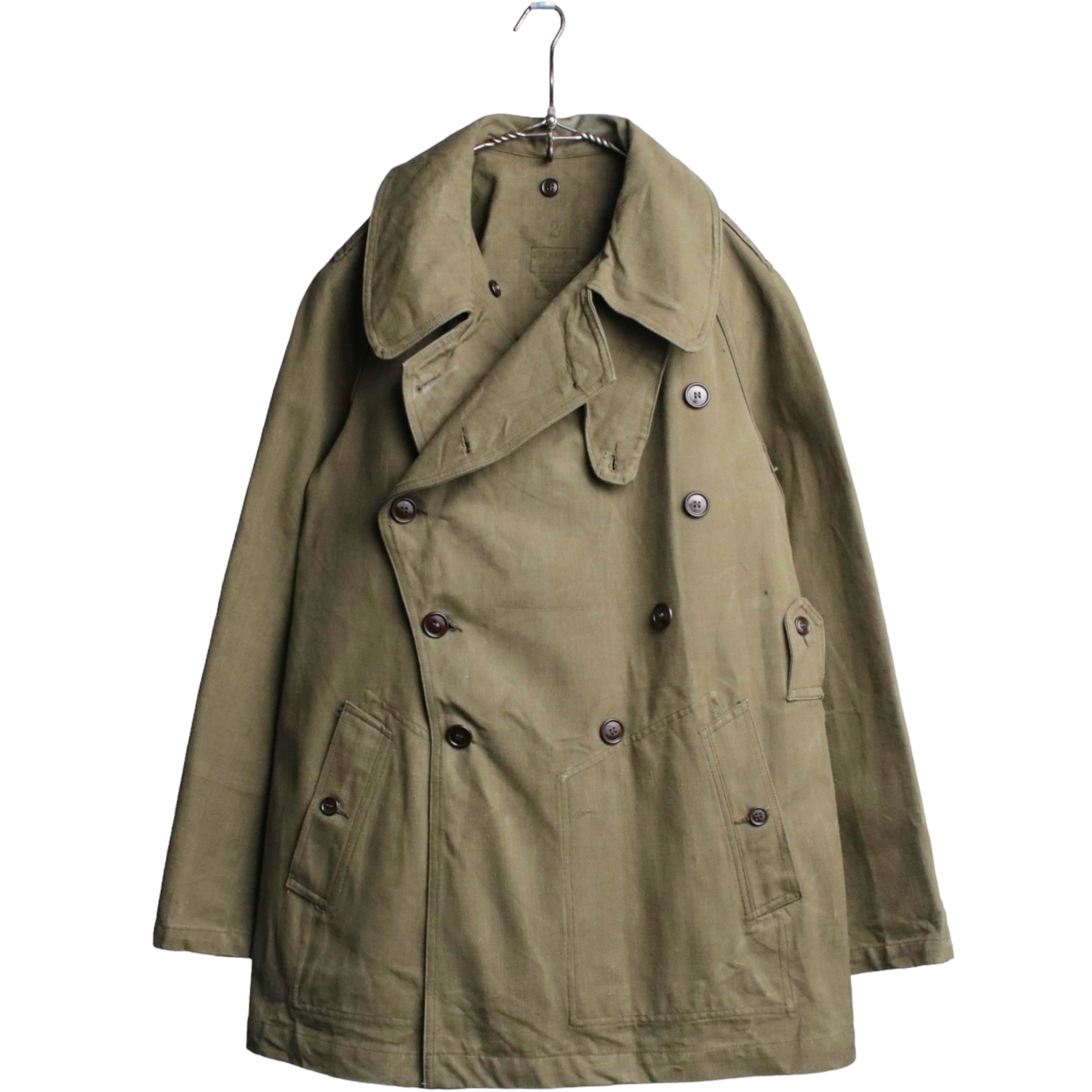 オーラリーvintage m38 french army motor cycle coat