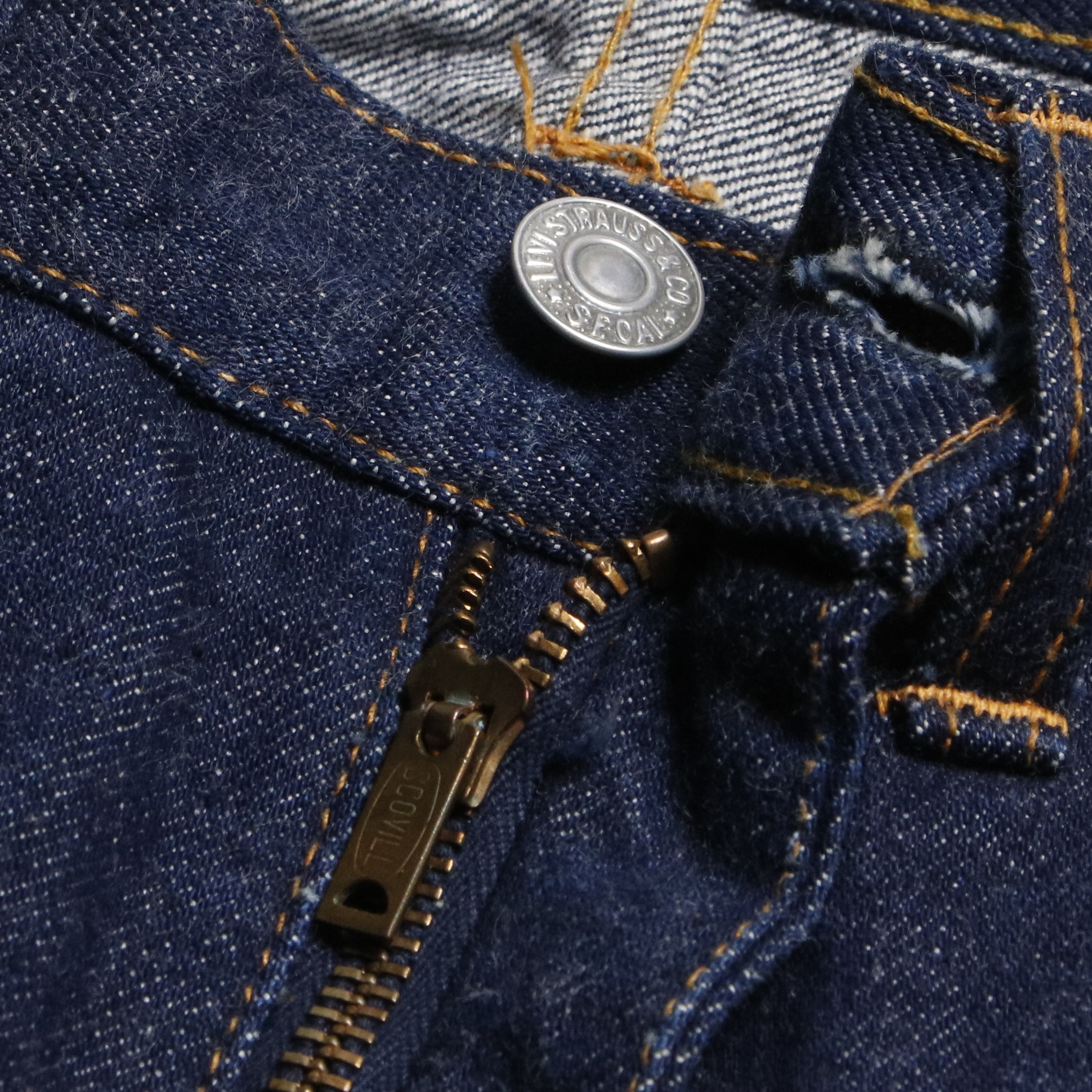 60s ヴィンテージ Levis リーバイス 502 BigE ビッグE デニム ジーンズ W31L27