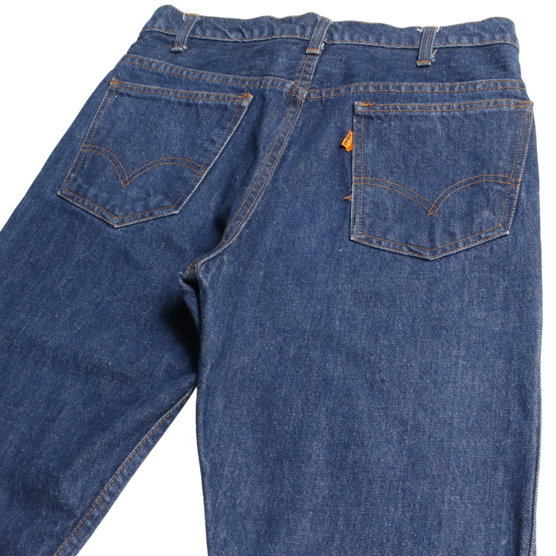 60s Levis リーバイス 606 BigE デニム ジーンズ 均等V ボタン裏刻印8