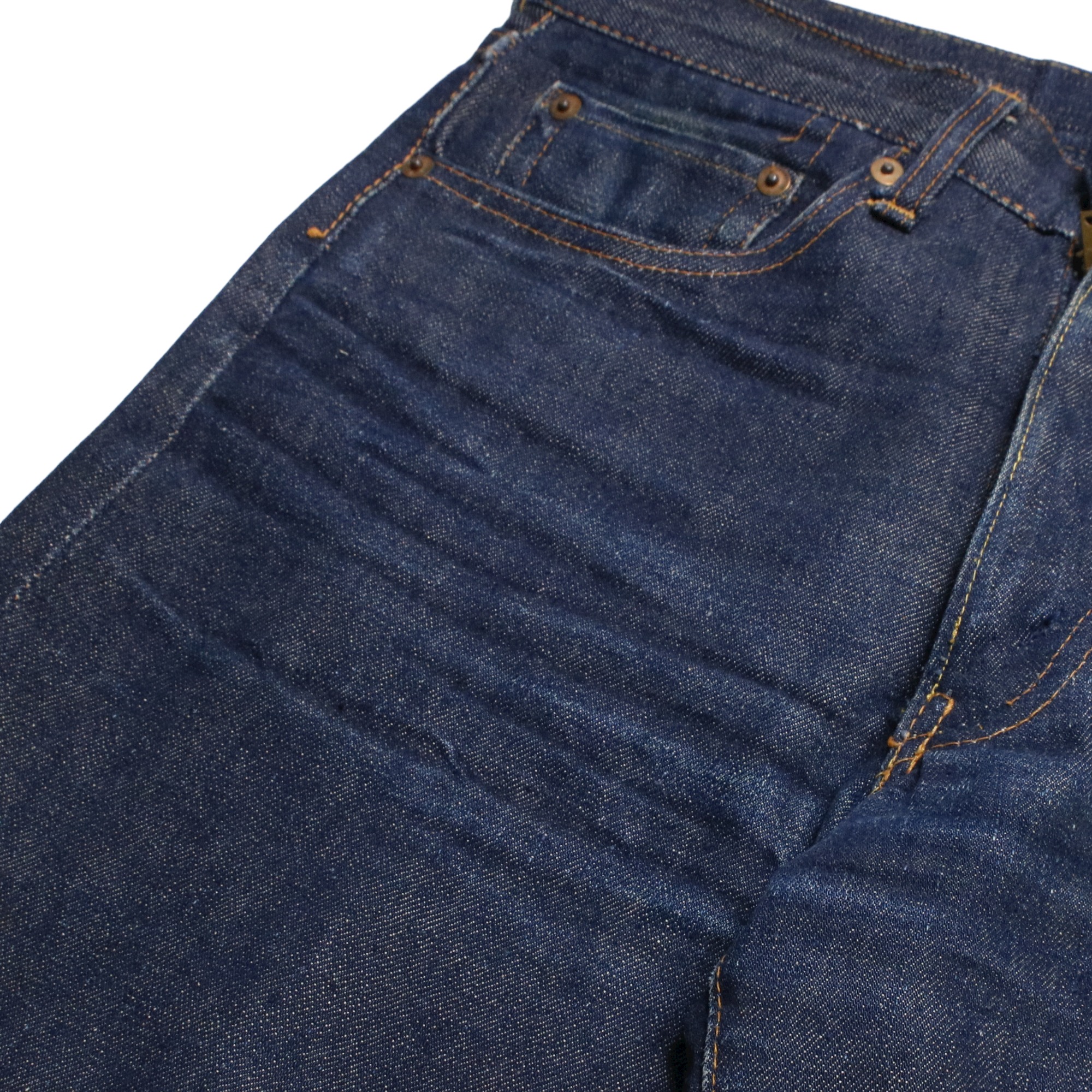 50s Levis リーバイス 501ZXX デニム ジーンズ 濃紺 GRIPPER ZIPPER 隠しリベット刻印20 均等V W28.5L31