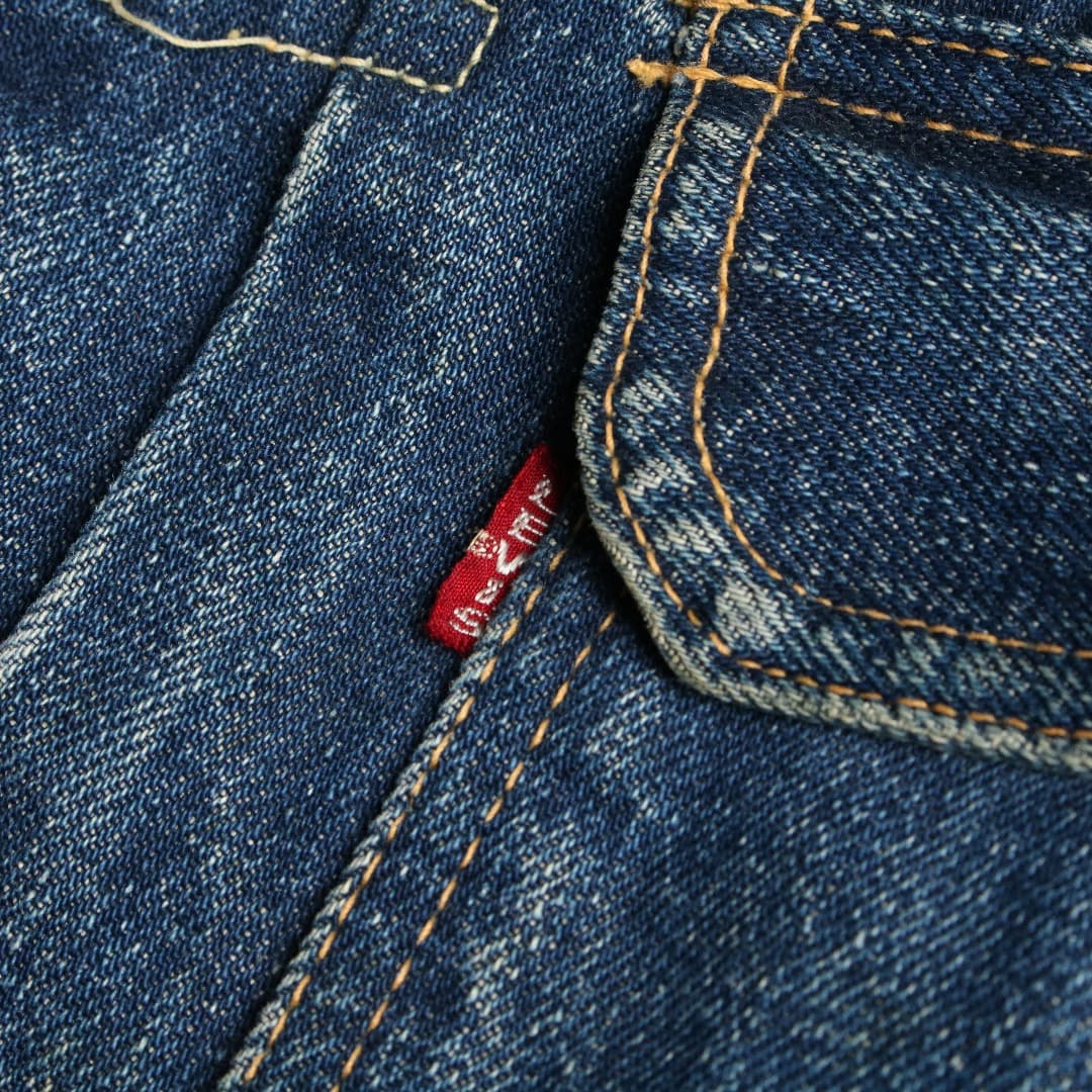 50s Levis 517XX デニムジャケット ブランケット付き Gジャン2nd セカンド インディゴ 42程