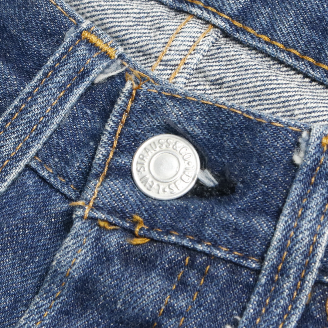 70s Levis リーバイス 501 66前期 デニム ジーンズ 濃紺 ボタン裏刻印6 W30L29