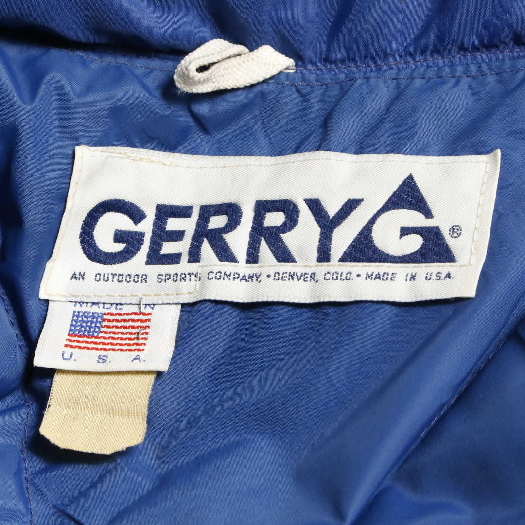 80s Gerry ジェリー スロープコート ダウンジャケット 青 XL