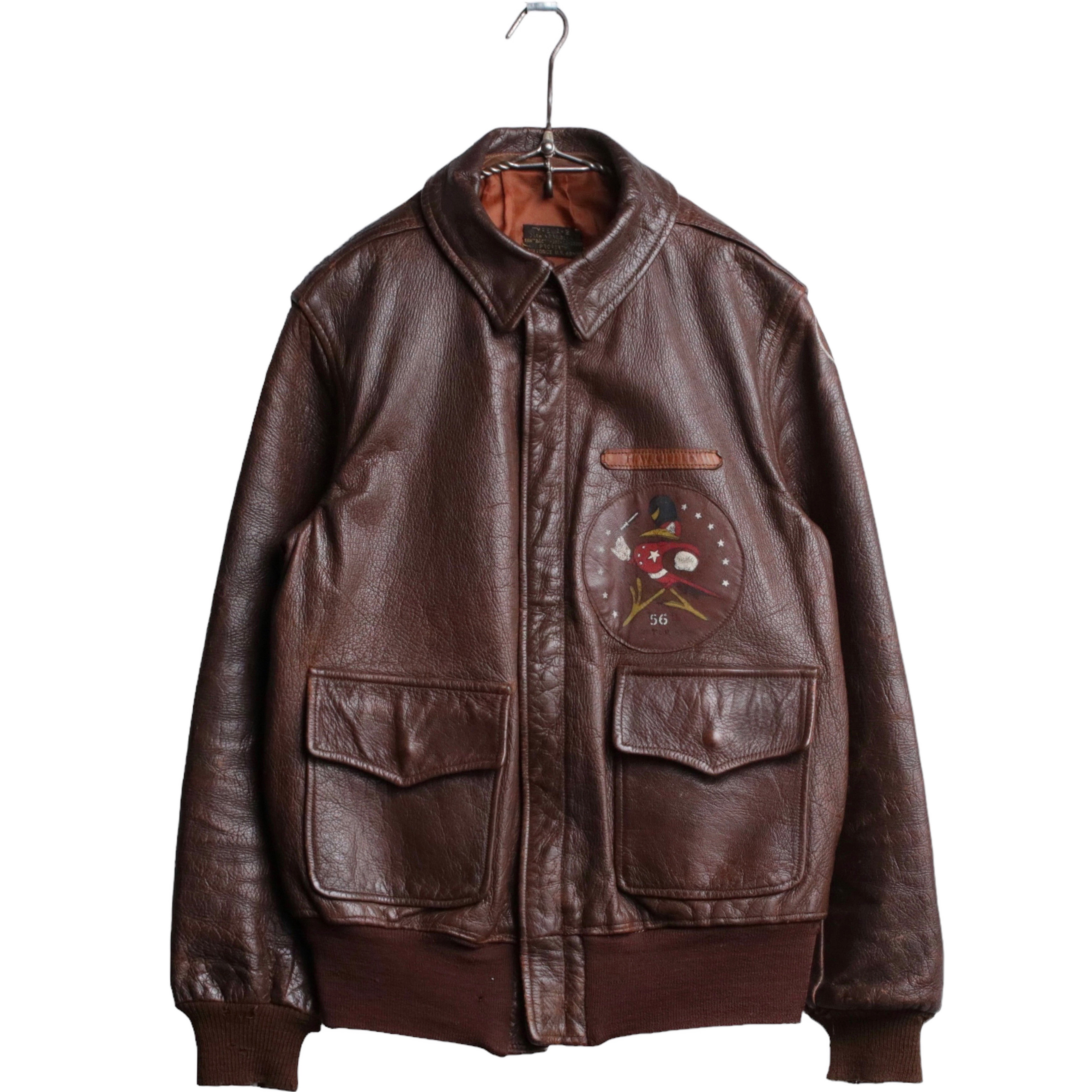 はちふく☆極美品☆A-2 FLIGHT JACKET AIR FORCE US ARMY