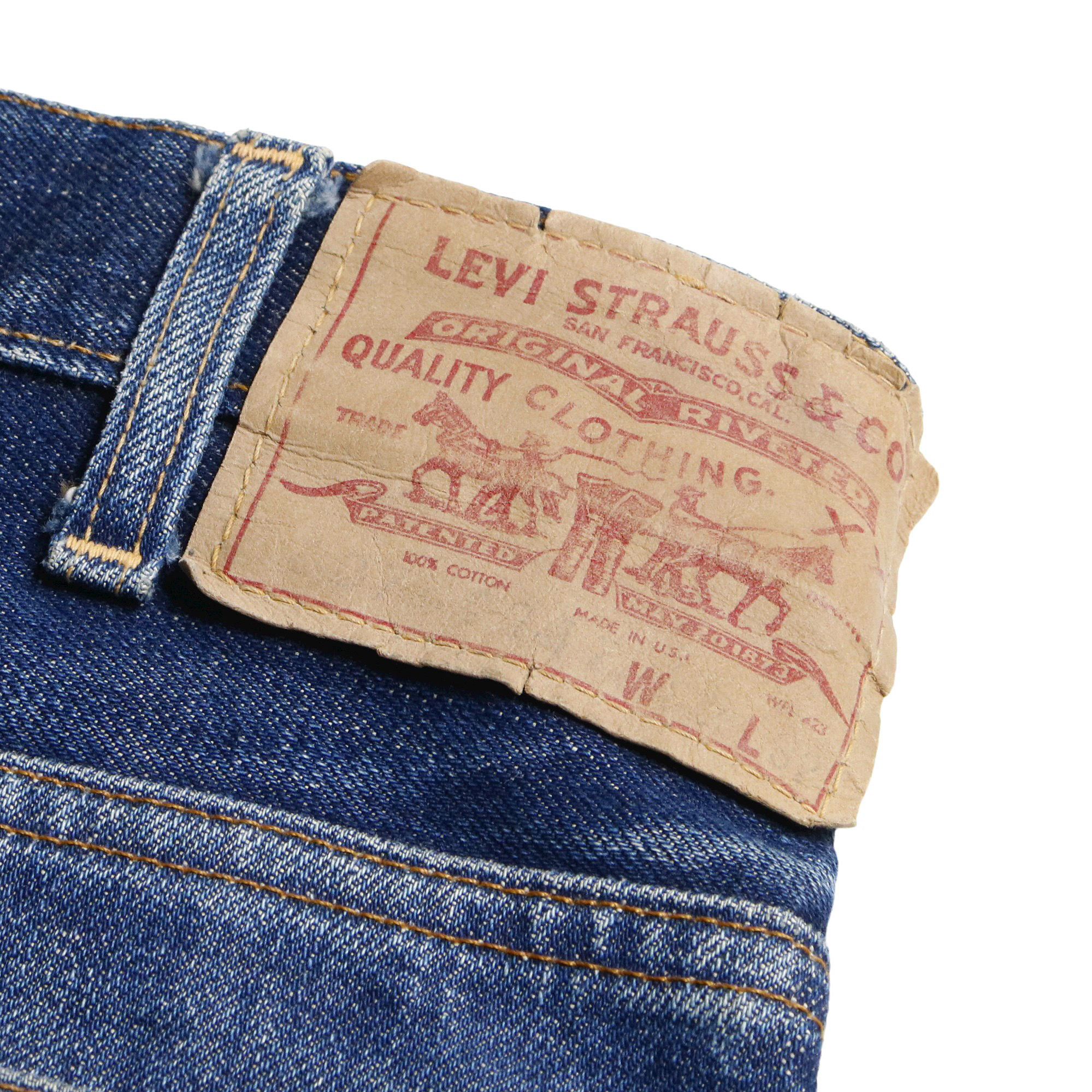 60s Levis リーバイス 607 BigE デニムジーンズ ブーツカット フレア