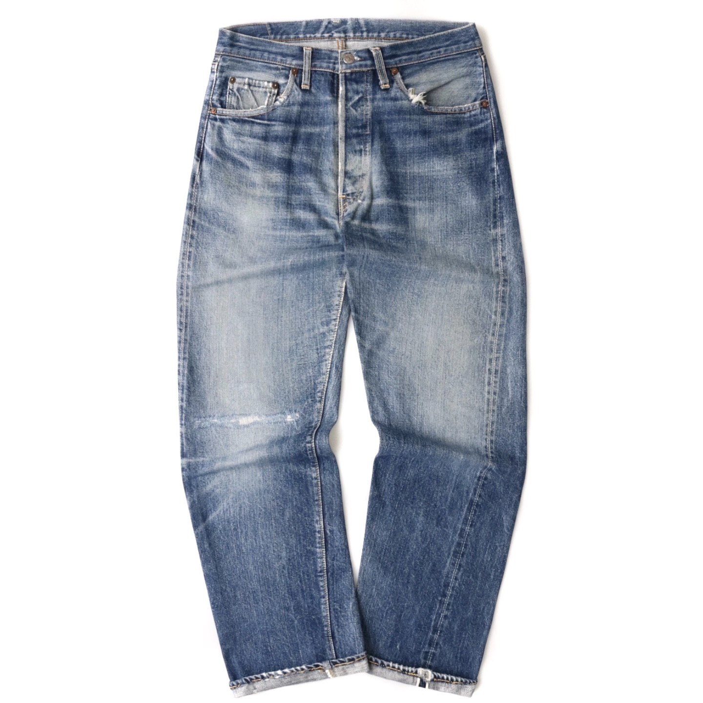 60s Levis リーバイス 501 BigE デニムジーンズ Sタイプ Vステッチ ボタン裏刻印6 W33L31